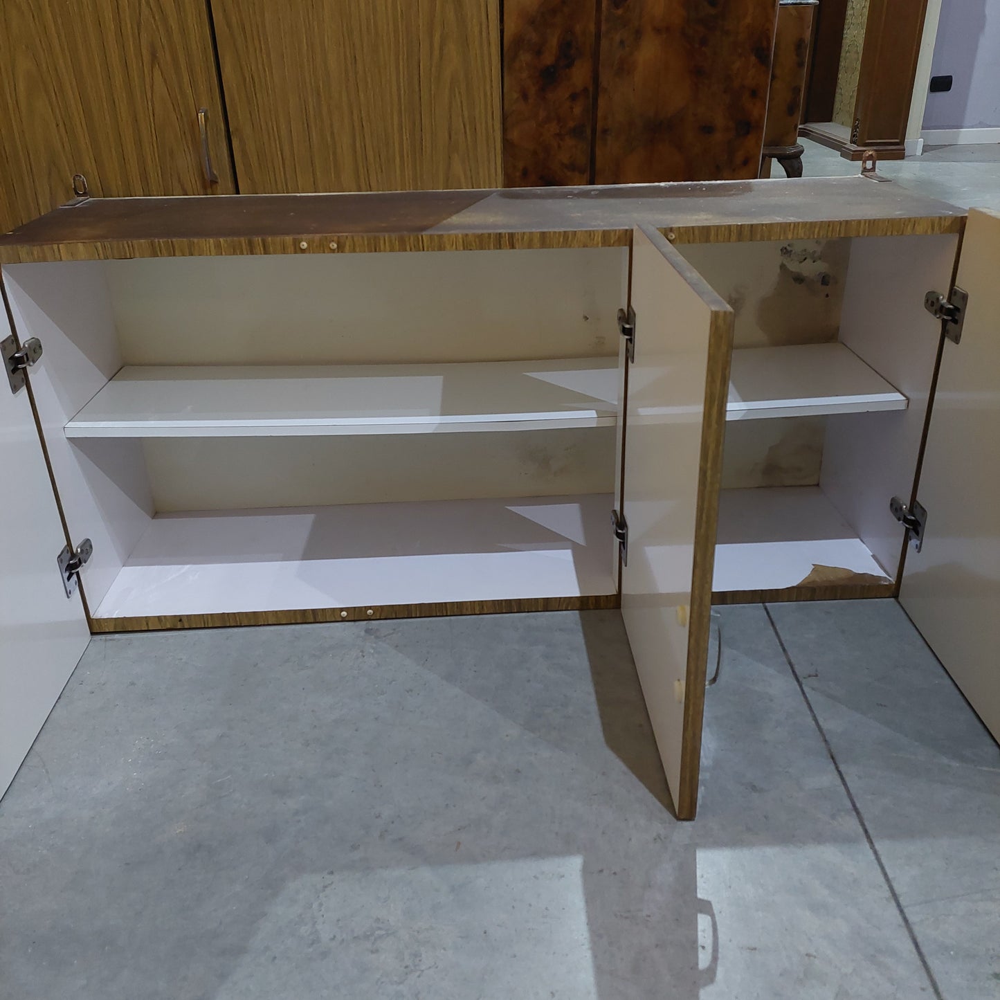 Pensile Da Cucina In Formica 3/ante Cm120x35x55,5h