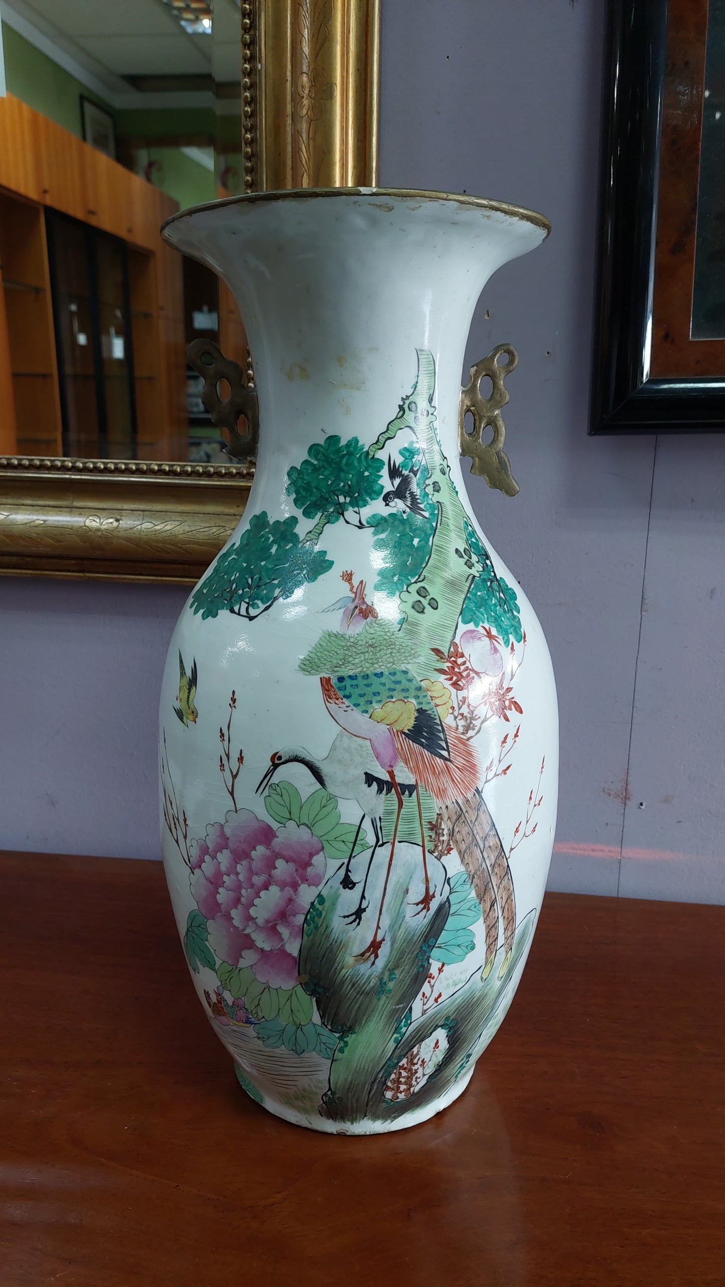 Vaso Porcellana* Cinese Antico