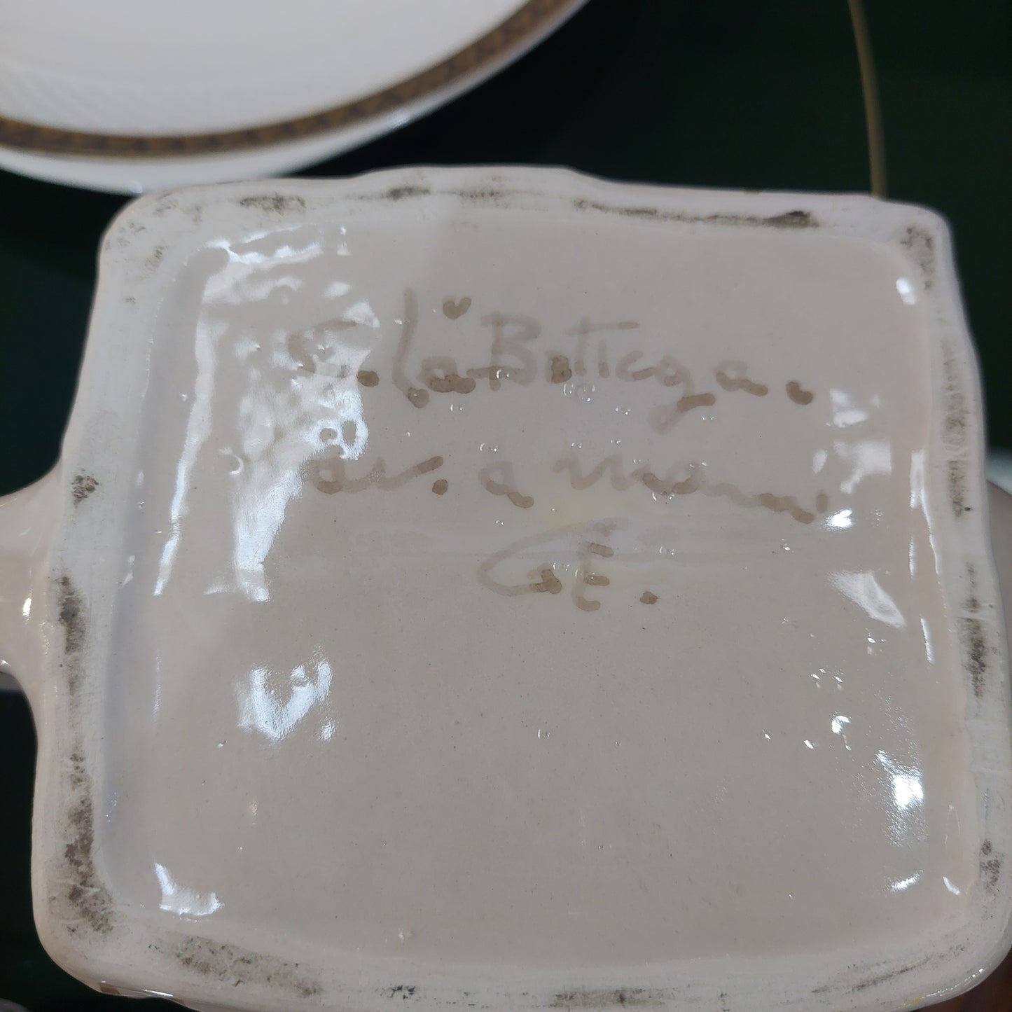 Teiera "casetta" Ceramica C.la Bottega Lav. A Mano