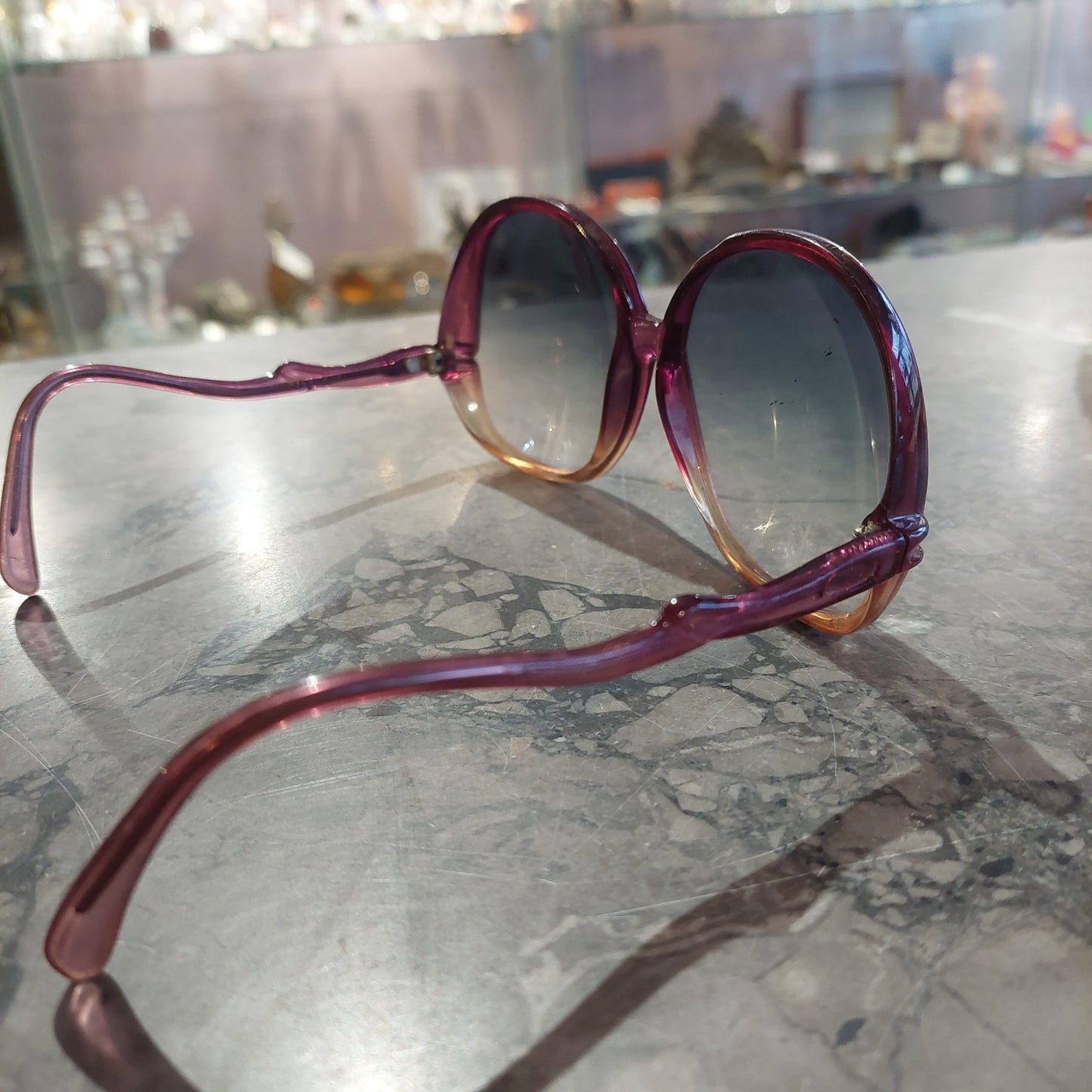 Occhiali Da Sole Vintage Safilo Viola