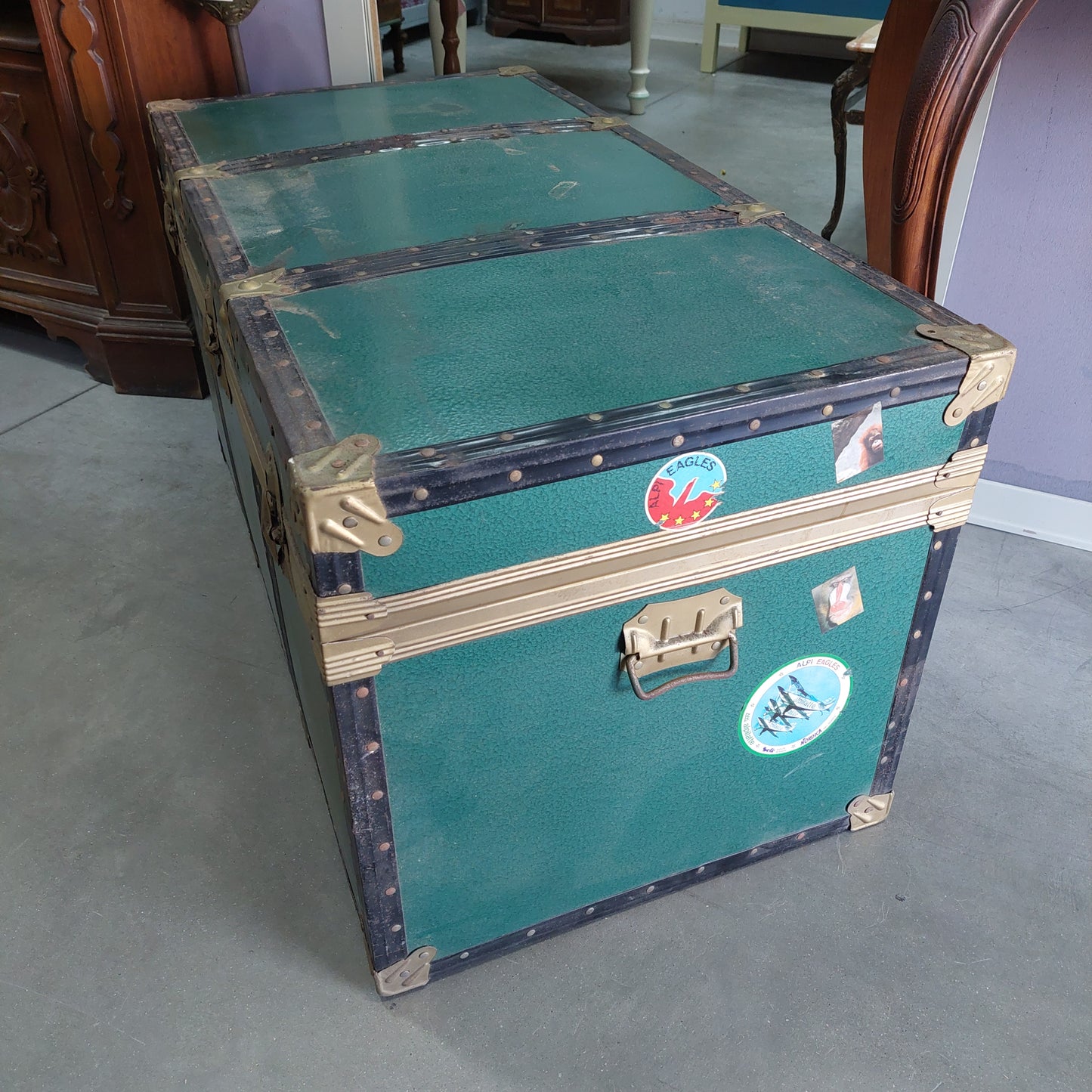 Baule Verde Vintage