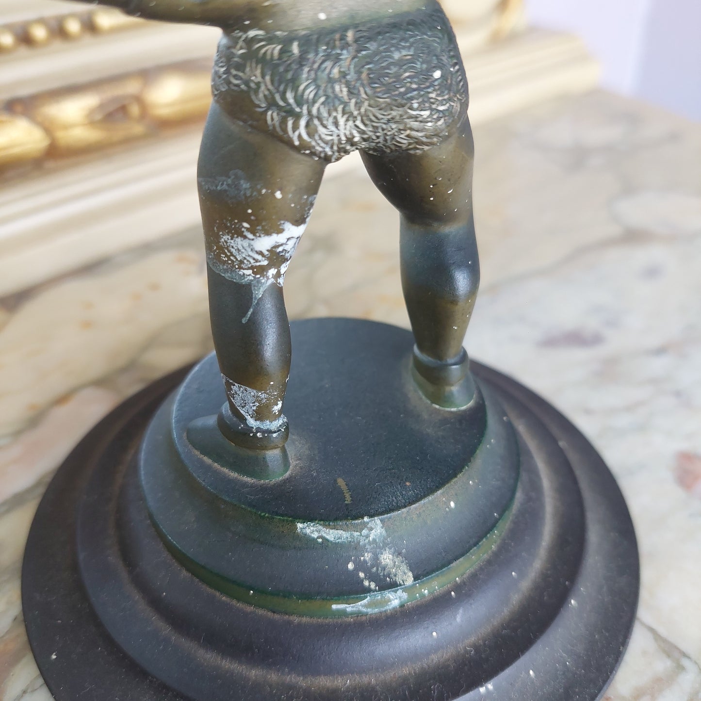 Statuetta Atleta Bronzo D19