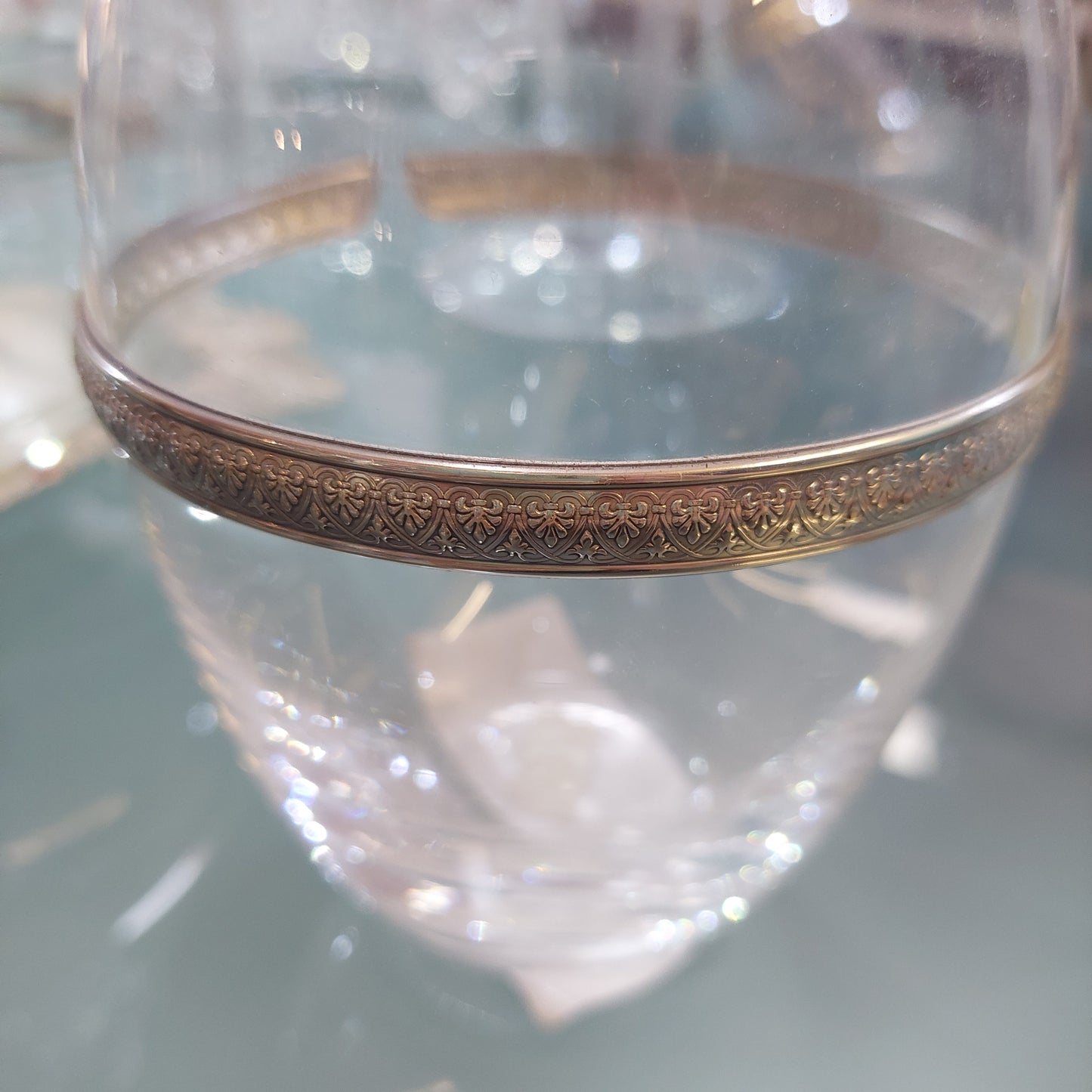Vaso Bombato Cristallo/arg H15