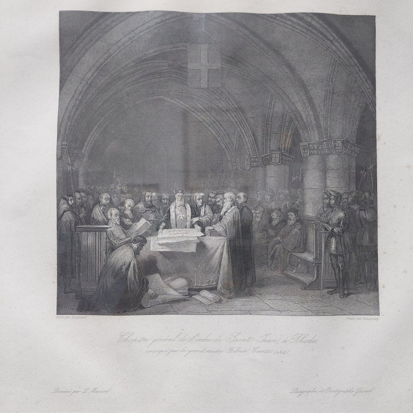 Quadro Stampa Francese Antica