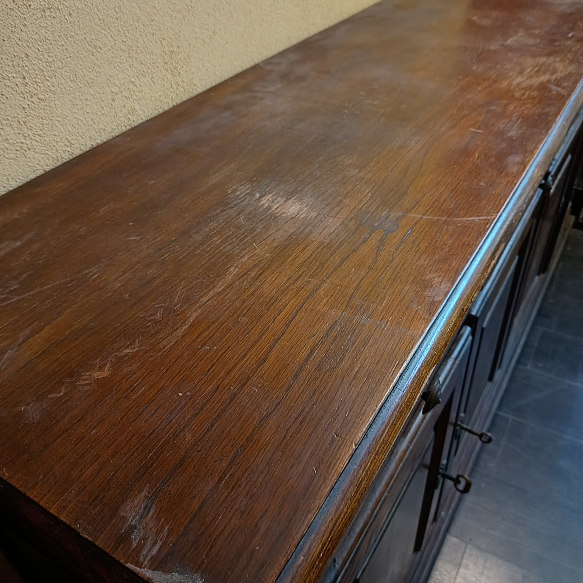 Sparecchiatavola Legno Arte Povera 4/c 4/s Cm196x50x90h