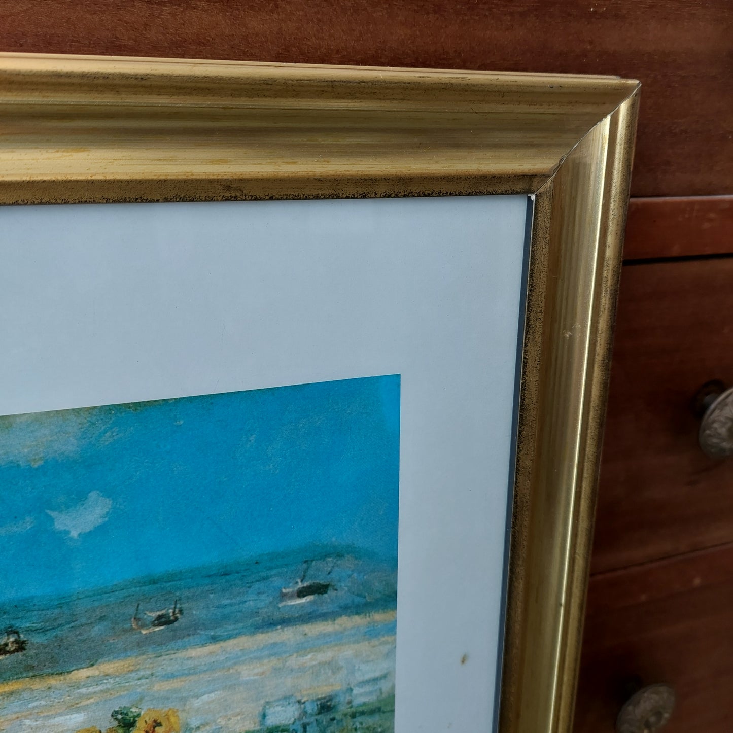 Quadro Poster Stampa Monet Cornice* Dorata