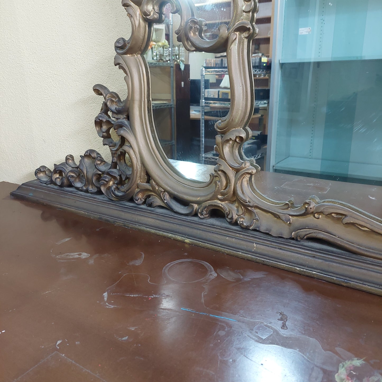 Sparecchiatavola Stile Barocco Con Specchio