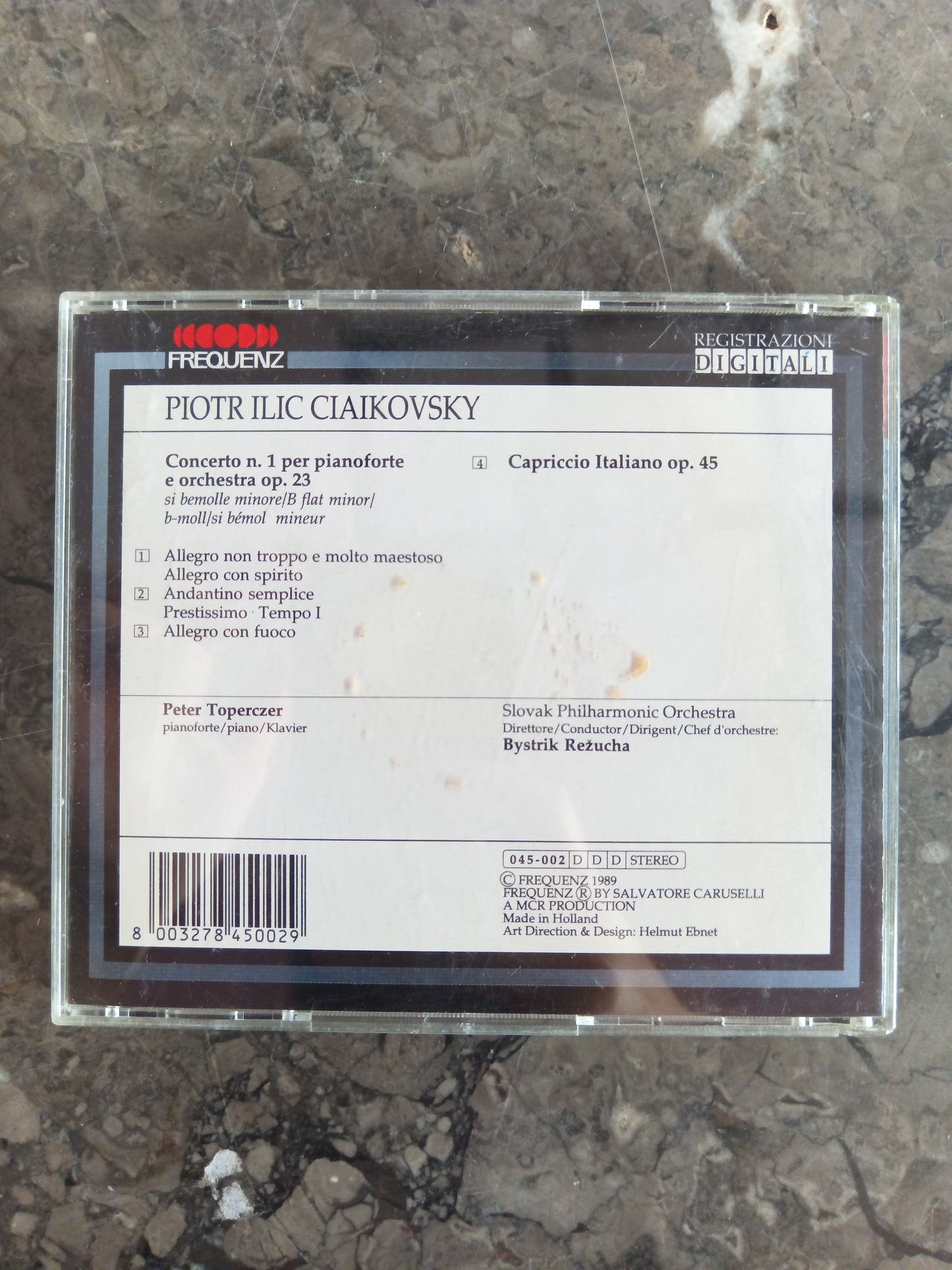 Concerto N.1 Per Pianoforte E Orchestra - Capriccio Italiano - Ciaikovsky