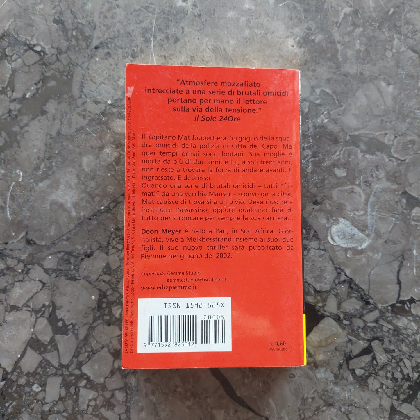 La Lista Del Killer - Deon Meyer