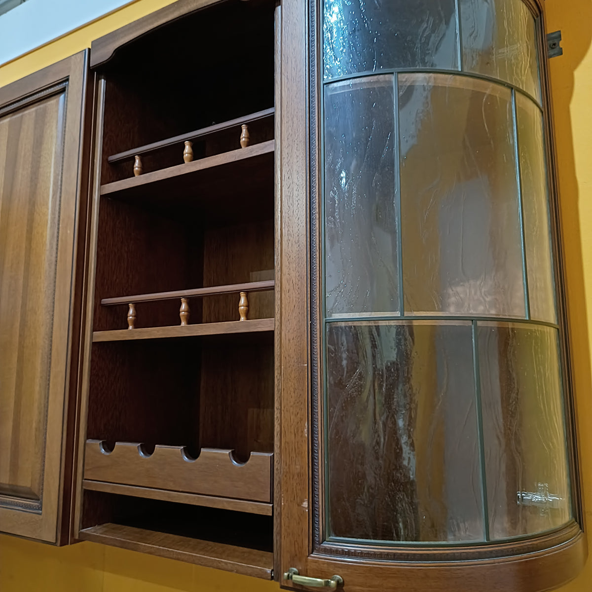Cucina Berloni Legno Con Marmo Completa