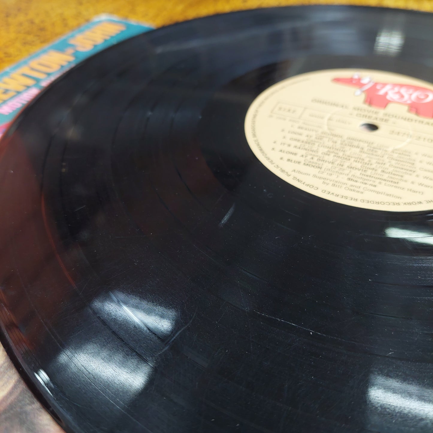 V/ "grease" Colonna Sonora Originale Del Film