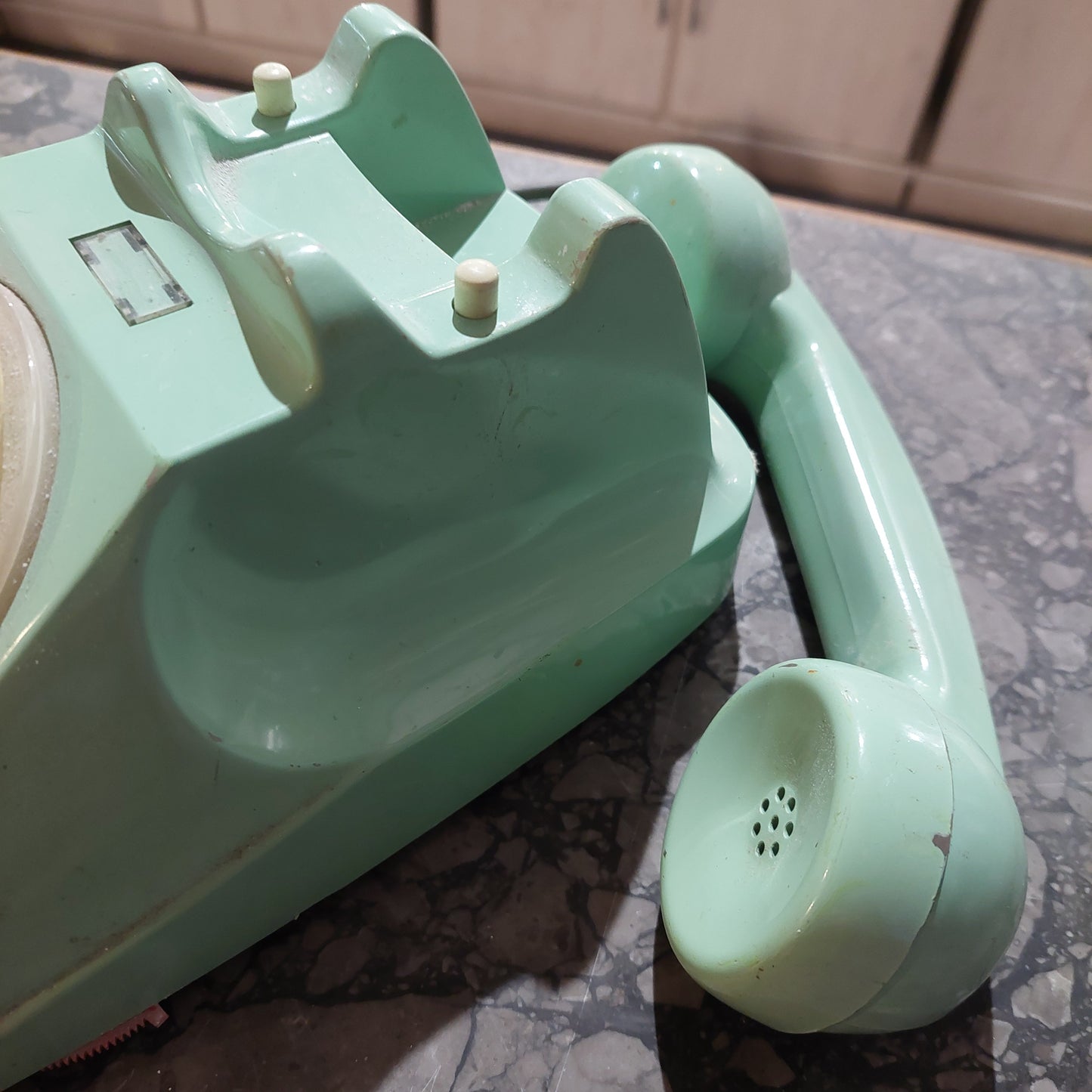 Telefono A Disco Sip Vintage Verde Acqua *