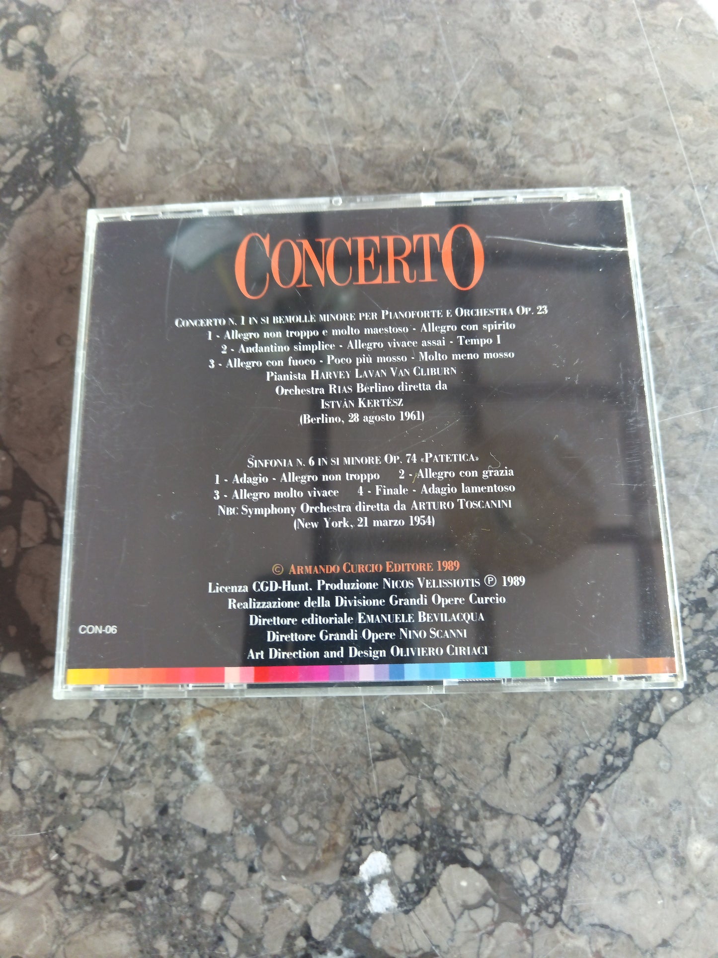 Concerto N.1 Per Pianoforte E Orchestra - Sinfonia N.6 - Ciaikovsky