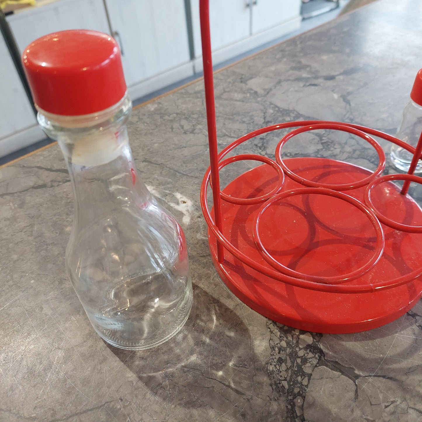 Set* Olio/aceto/sale/pepe In Vetro/plastica