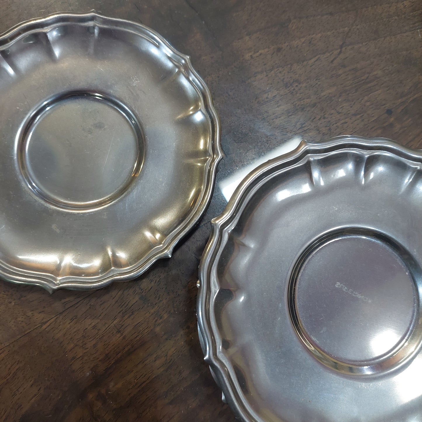 Set/12 Sottobicchieri Superinox