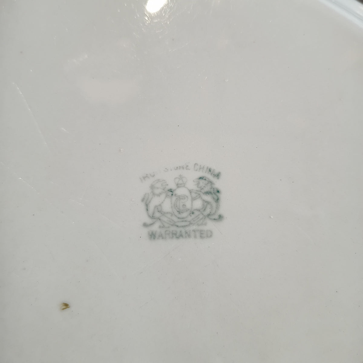 Piatto Da Portata Ovale Porcellana Bianca Ironstone China 36x24