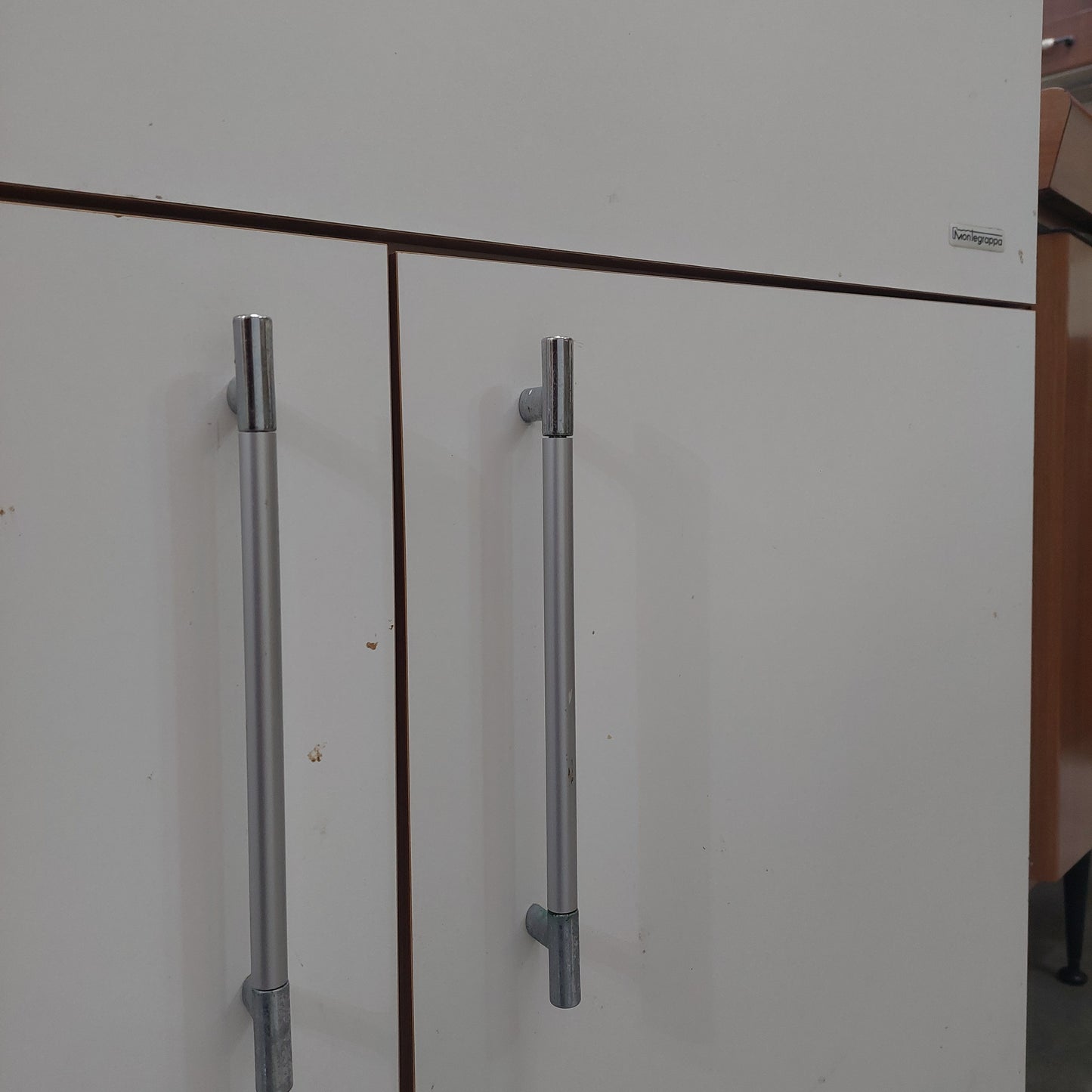 Mobile Lavello Con 2 Vasche + Gocciolatoio Cm120x50x94h