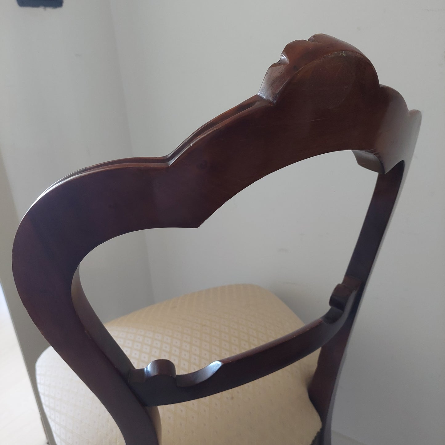 Set/6 Sedie Legno* Imb. Avorio