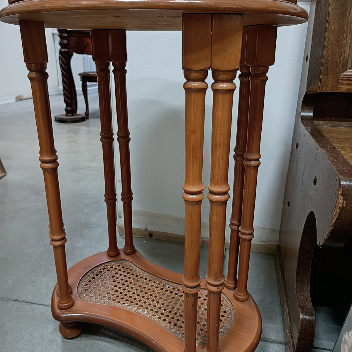 Tavolino 1/c Paglia Di Vienna Cm52x43x76