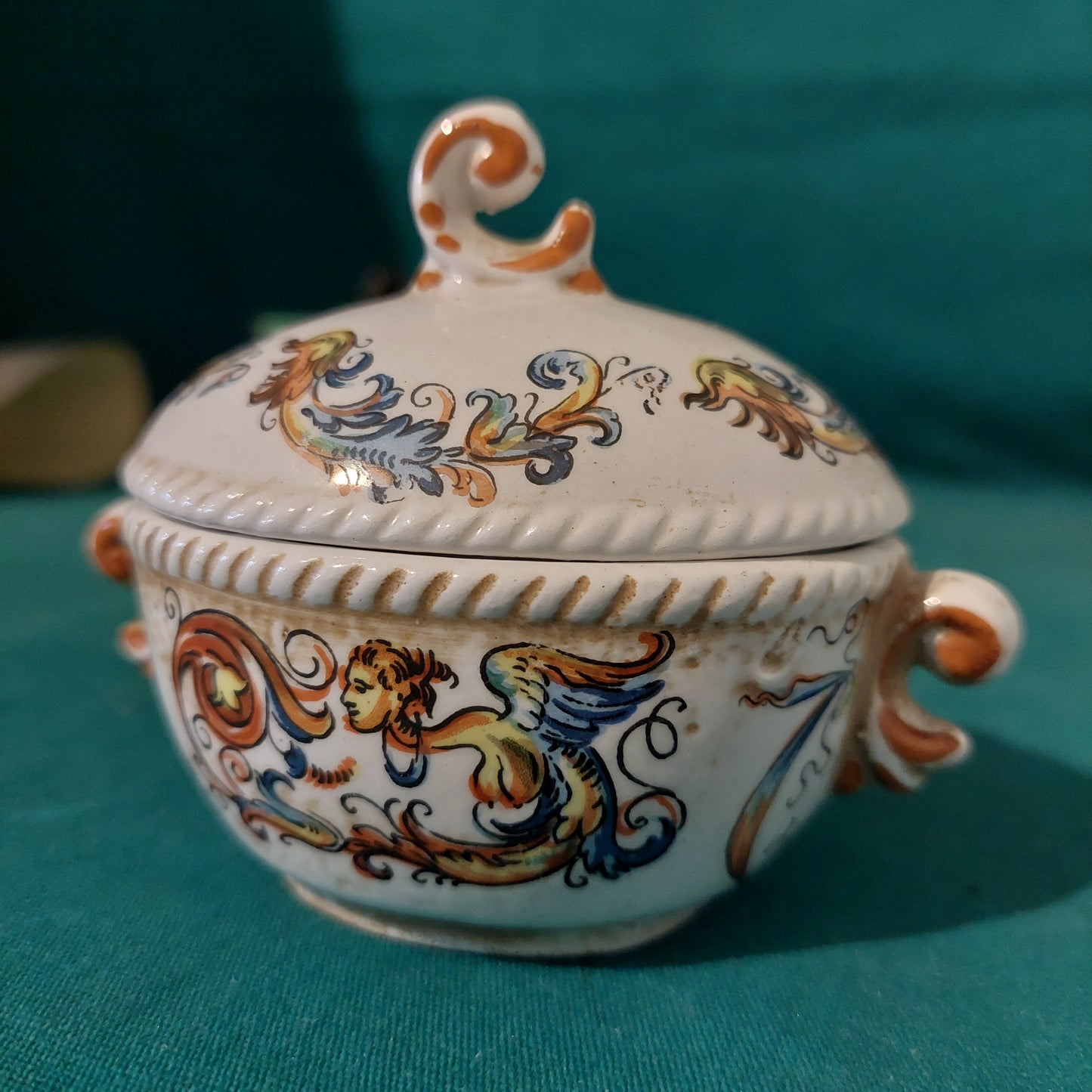 Zuccheriera Ceramica Krystall Vintage