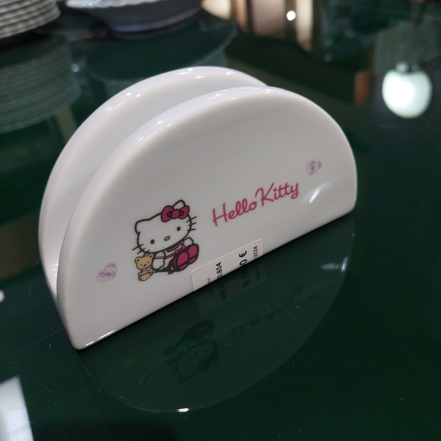 Porta Tovaglioli Hello Kitty Sanrio Porcelain Art