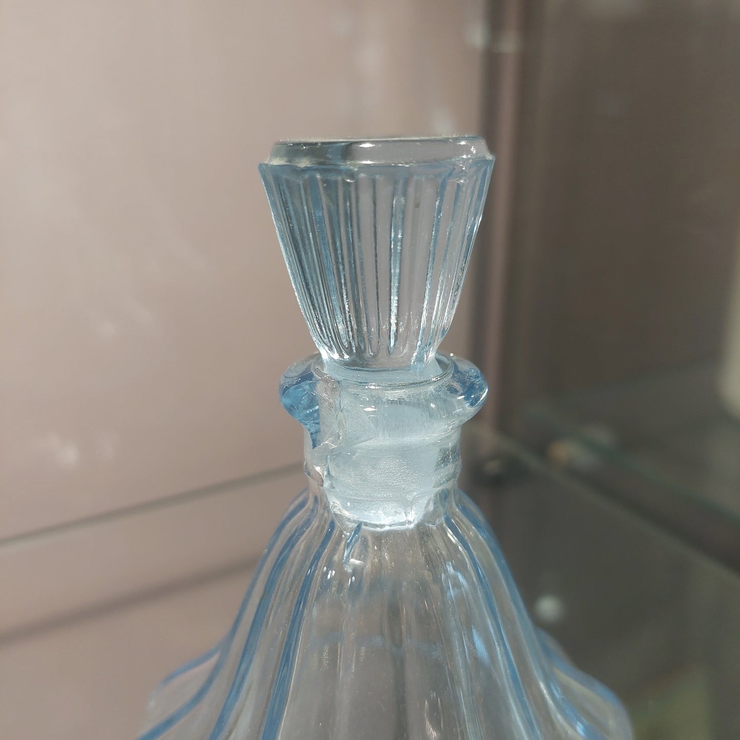 Set/nebulizzatore E Porta Profumo Vetro* Art Decò