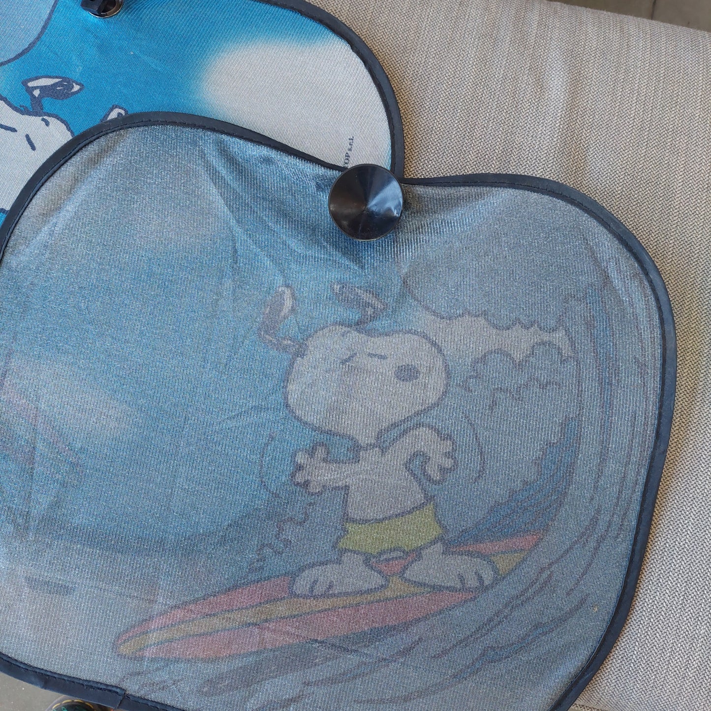 Set/2 Tendine Parasole Auto Snoopy