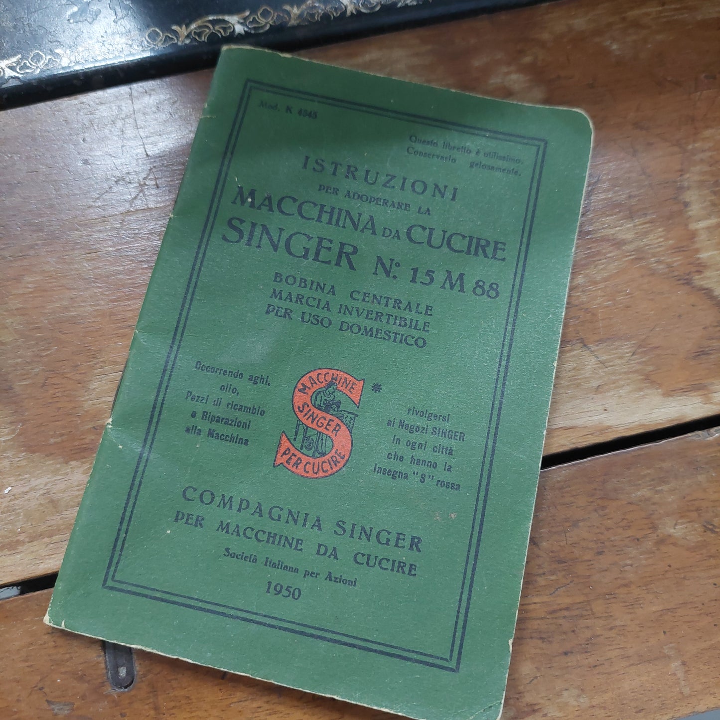 Macchina Da Cucire Singer Vintage Cm79x42x100h