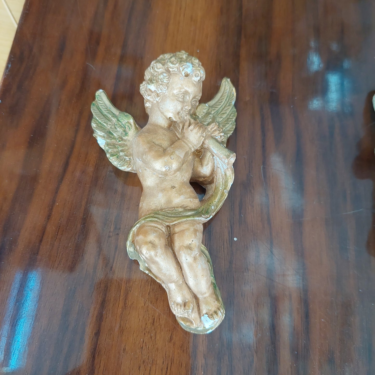 Decoro Angioletto Gesso Cm12