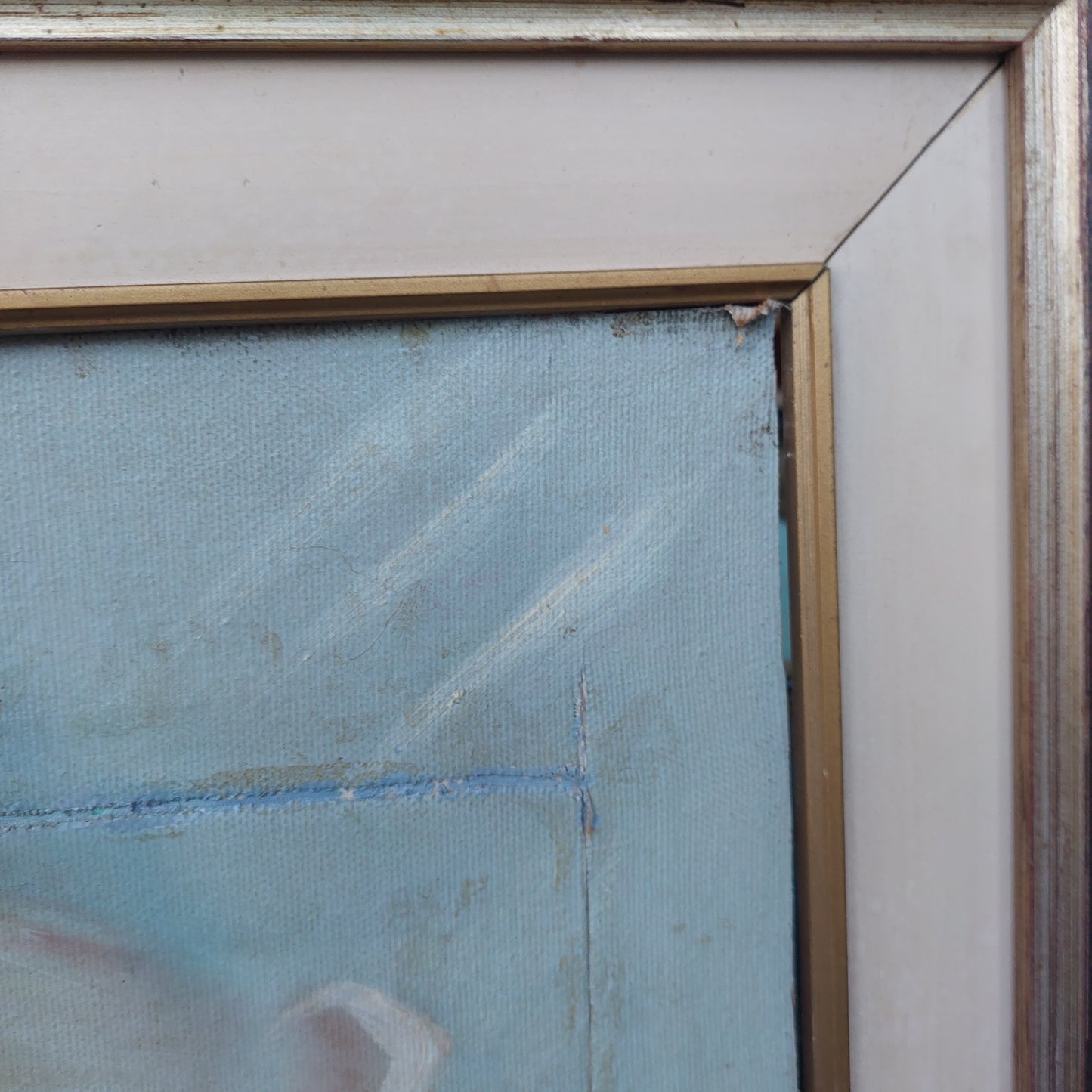 Quadro* Donna Con Gatto Di Clara Malavasi Cm70x90