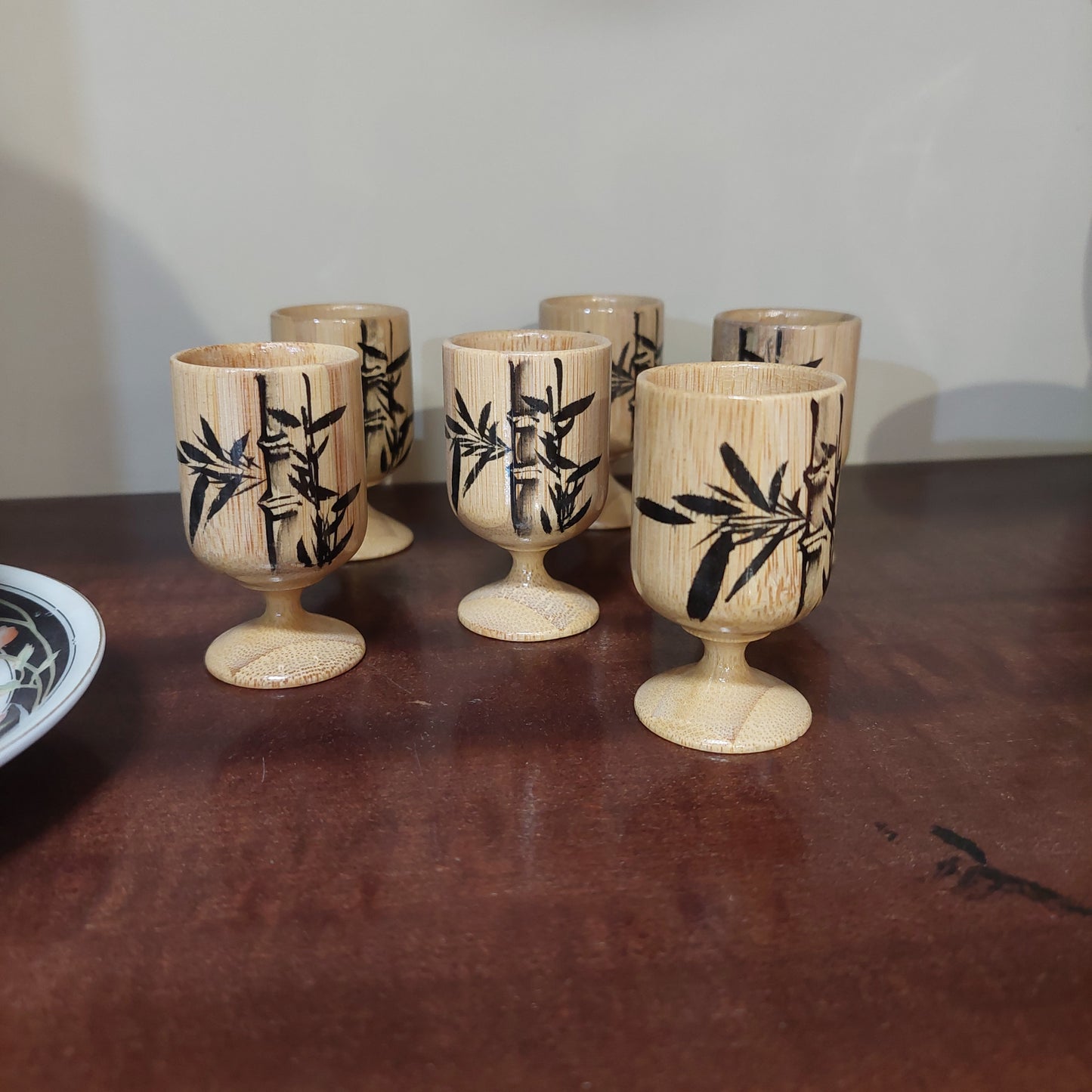 Set/6 Bicchierini Sakè Bambù* Cinese