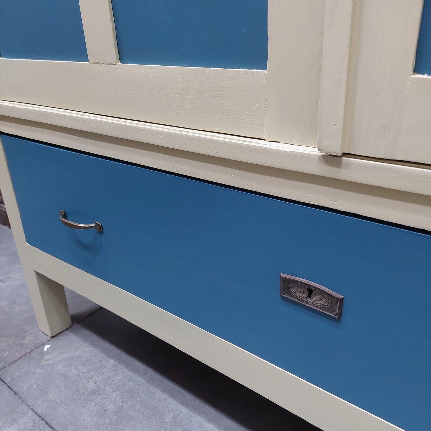 Armadio Legno Stile Liberty Primi 900 Restyling Bicolore
