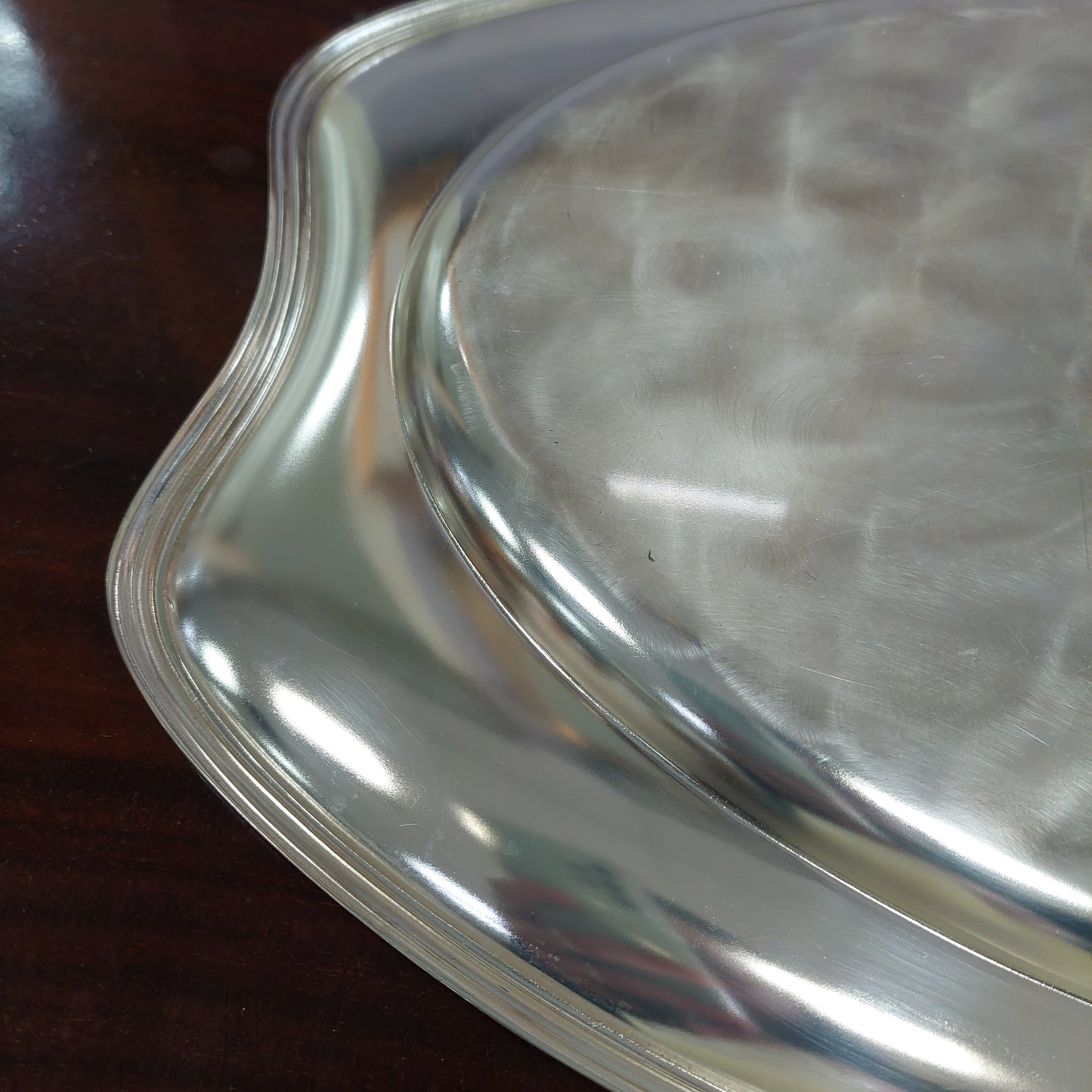 Vassoio Da Portata Silver Plated