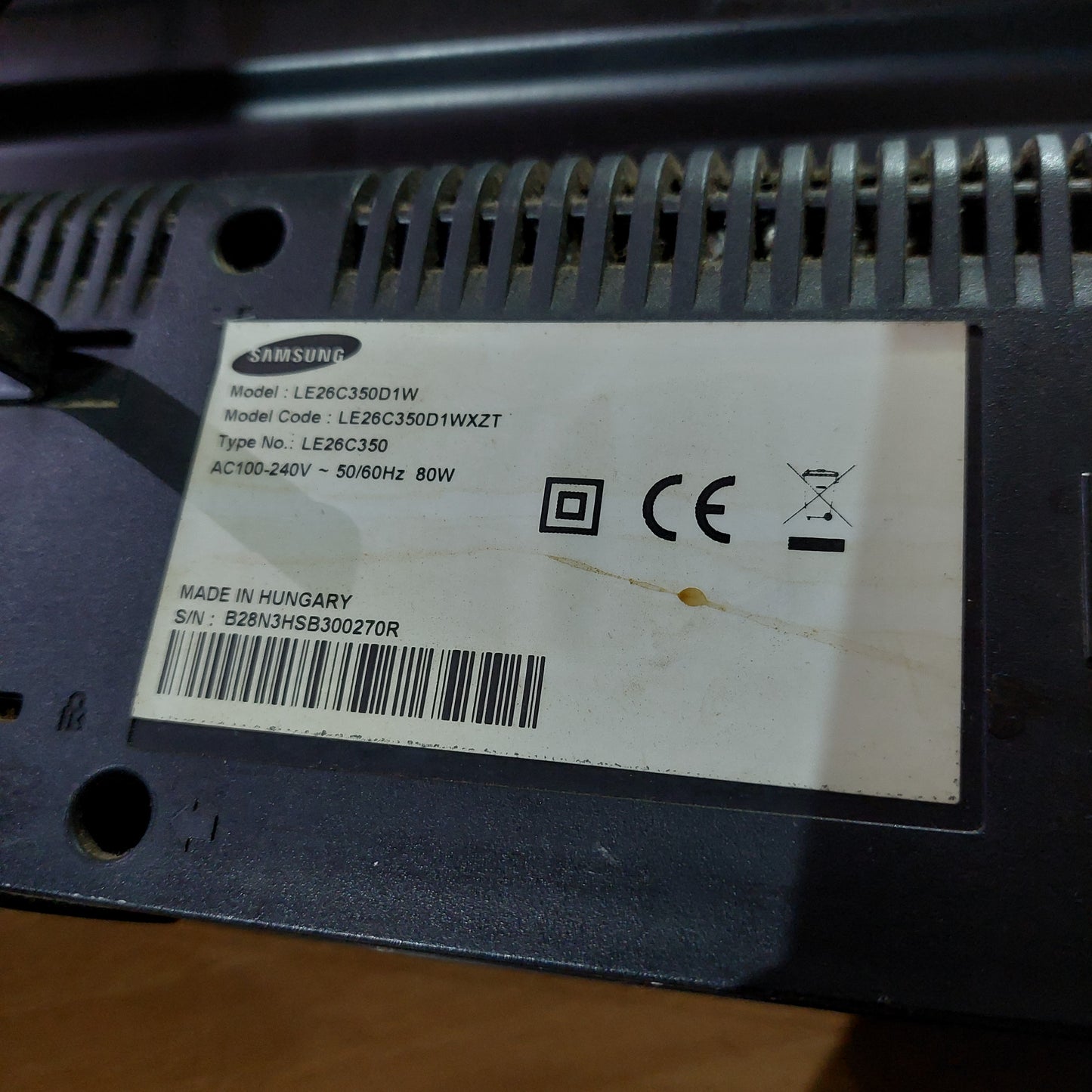 Tv Samsung 26 Pollici