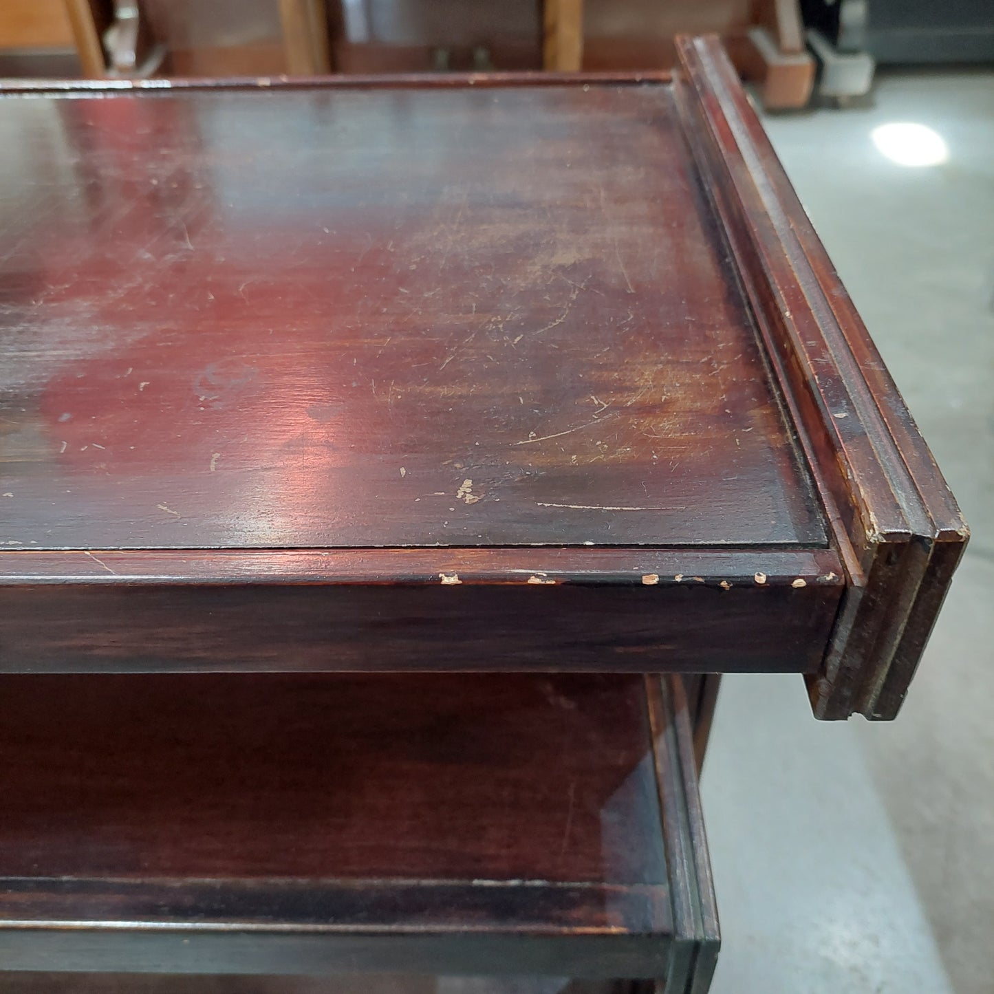 Carrellino Legno Portavivande 3/ripiani Cm74x33x66h