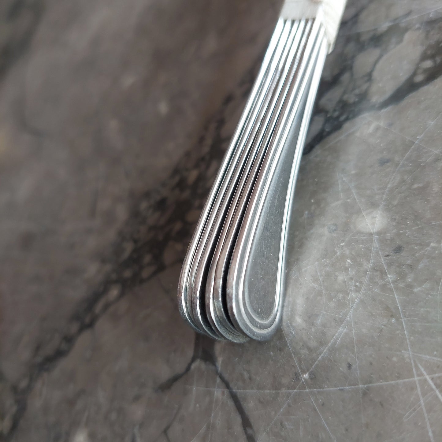 Set/6 Cucchiaini Paletta Gelato Acciaio Inox