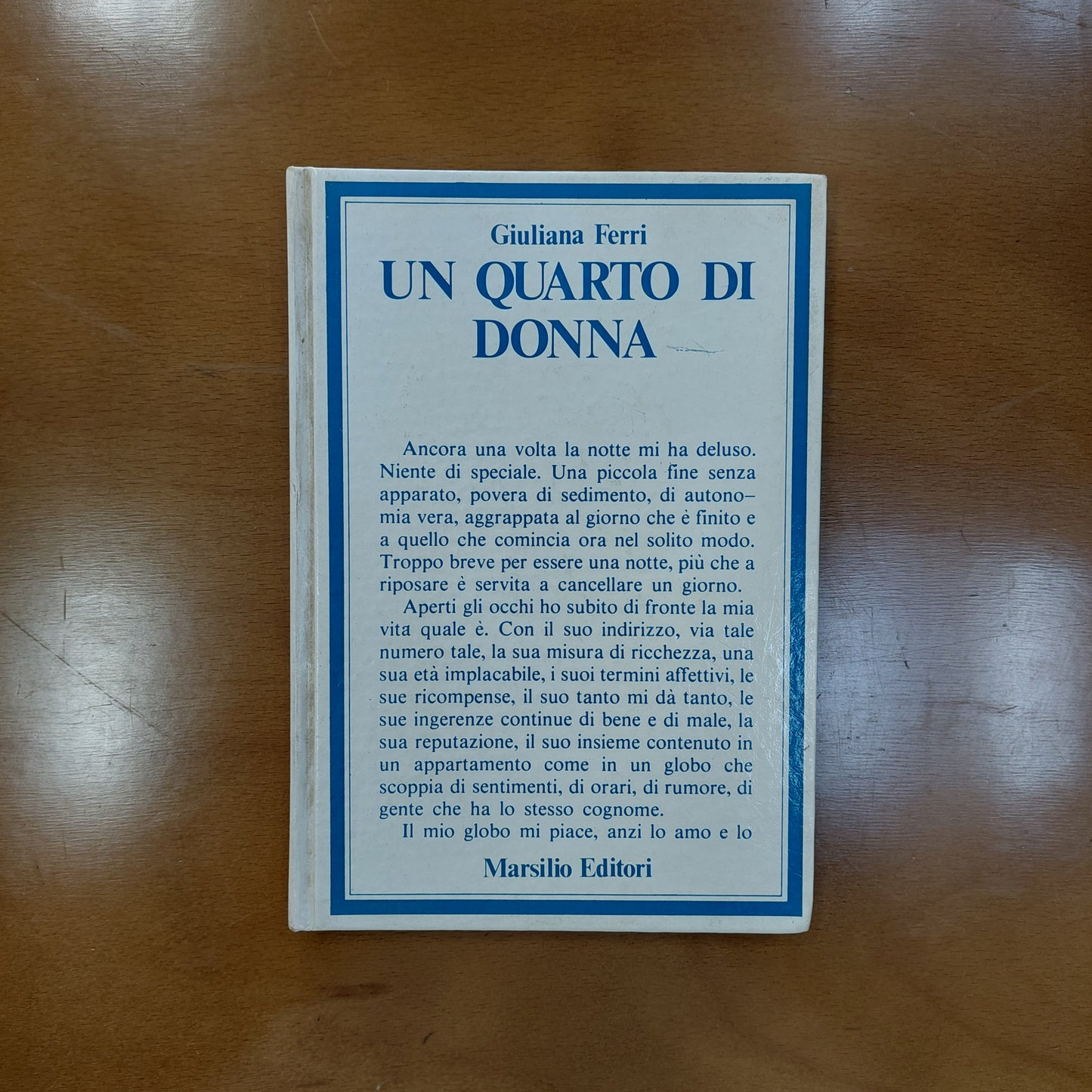 L/un Quarto Di Donna