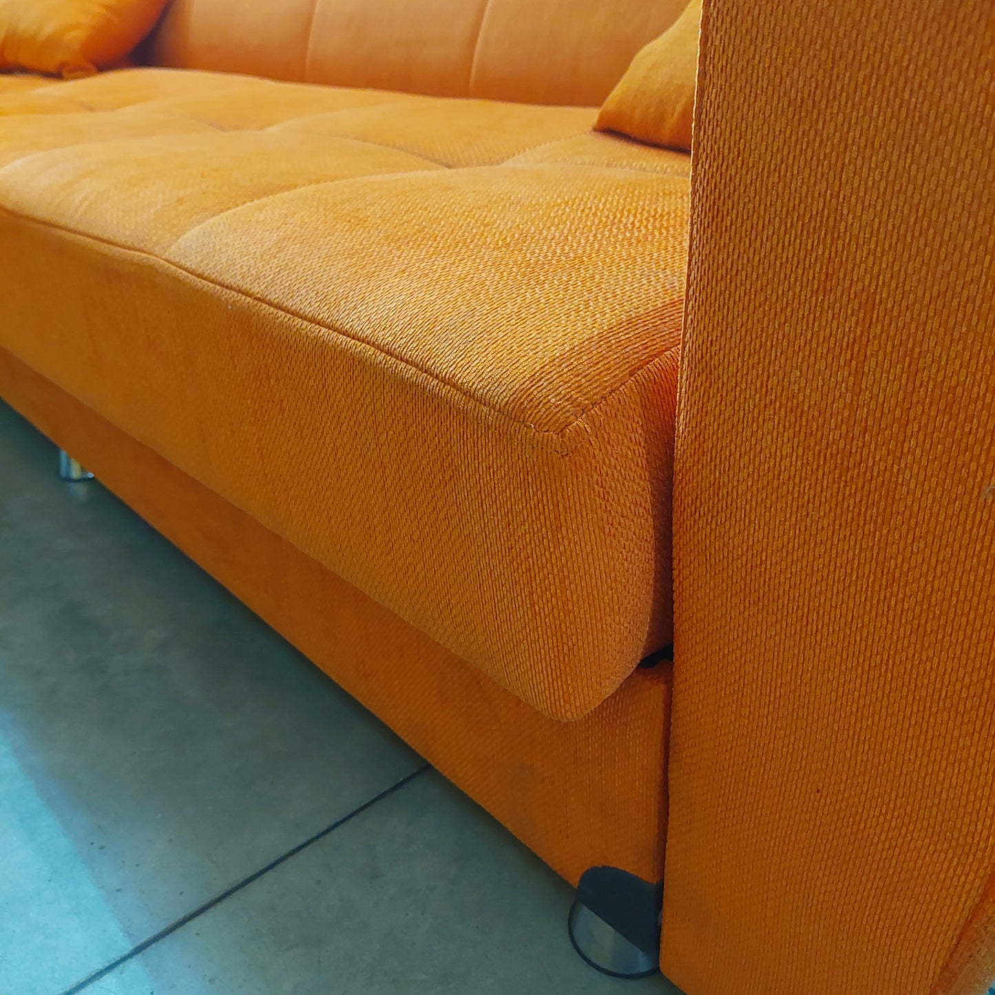 Divanoletto Tessuto Arancione 223x80