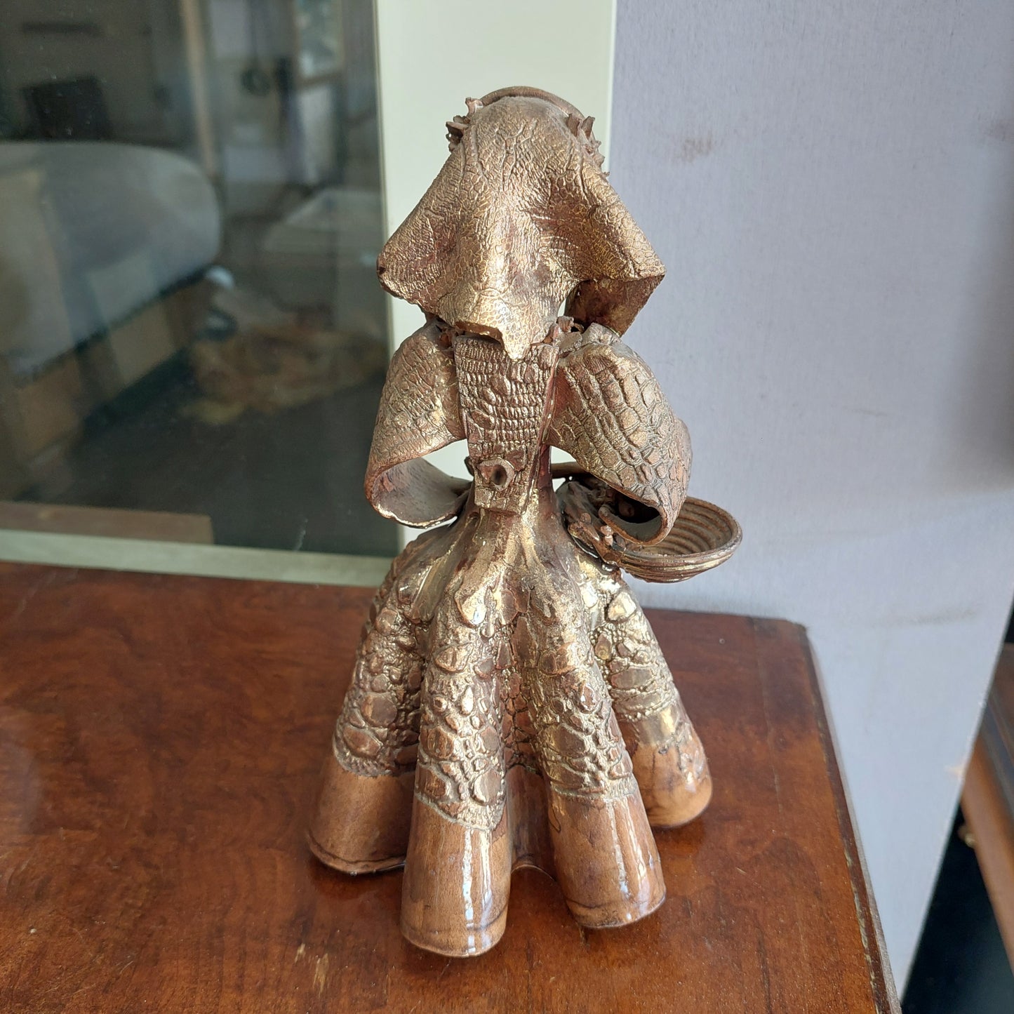Statuina Artigianale Ceramica Sarda H20