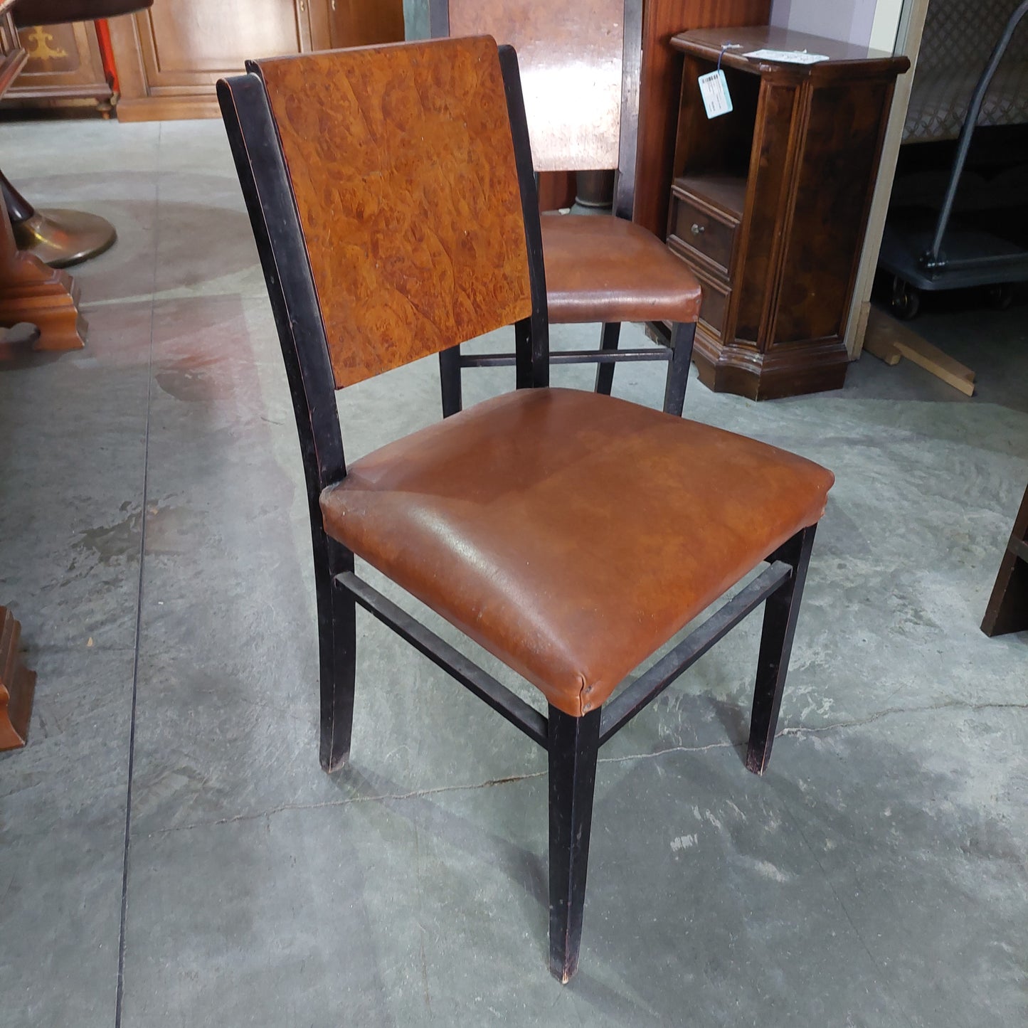 Sedia Radica/pelle St.deco'