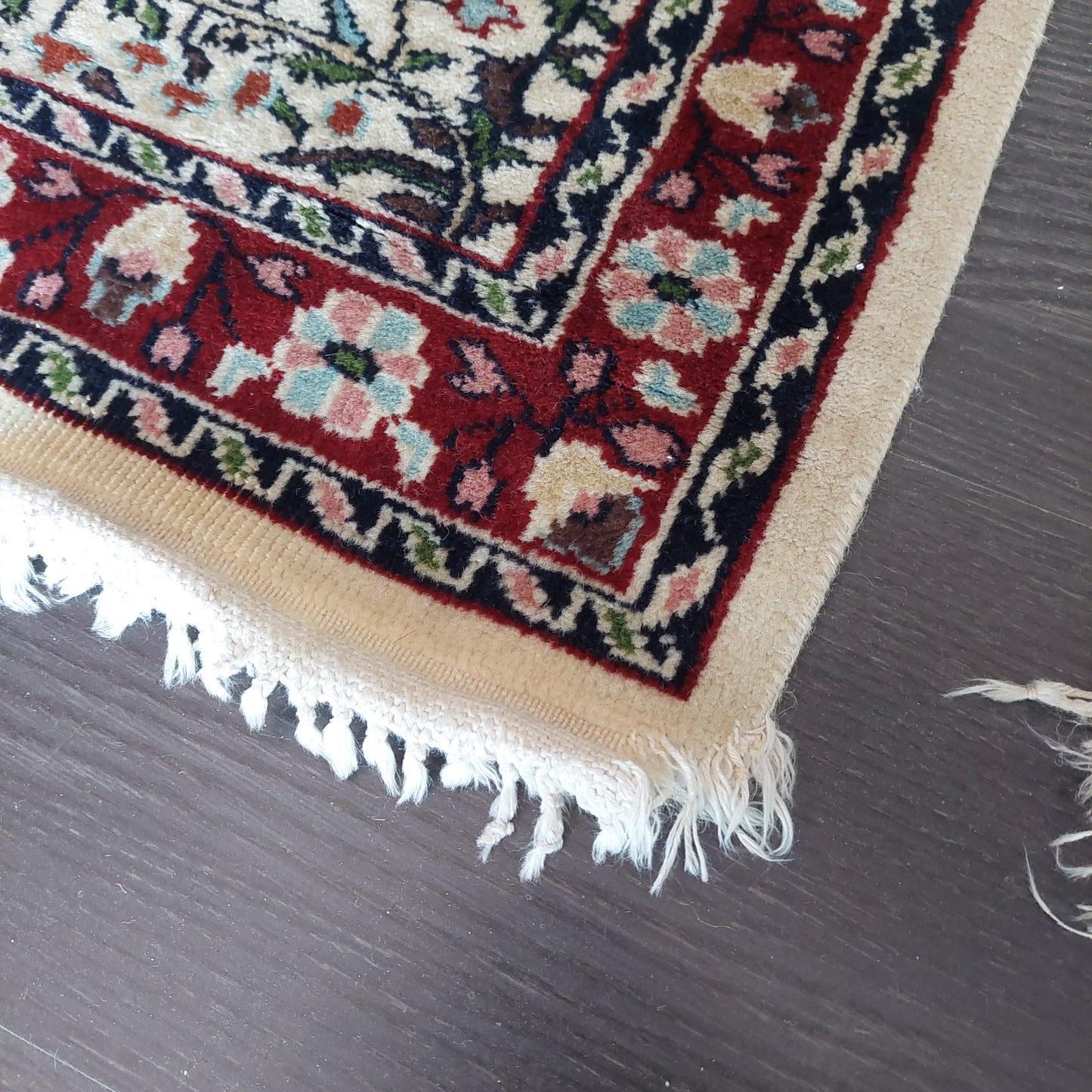 Coppia Tappeti Scendiletto Persiani Isfahan