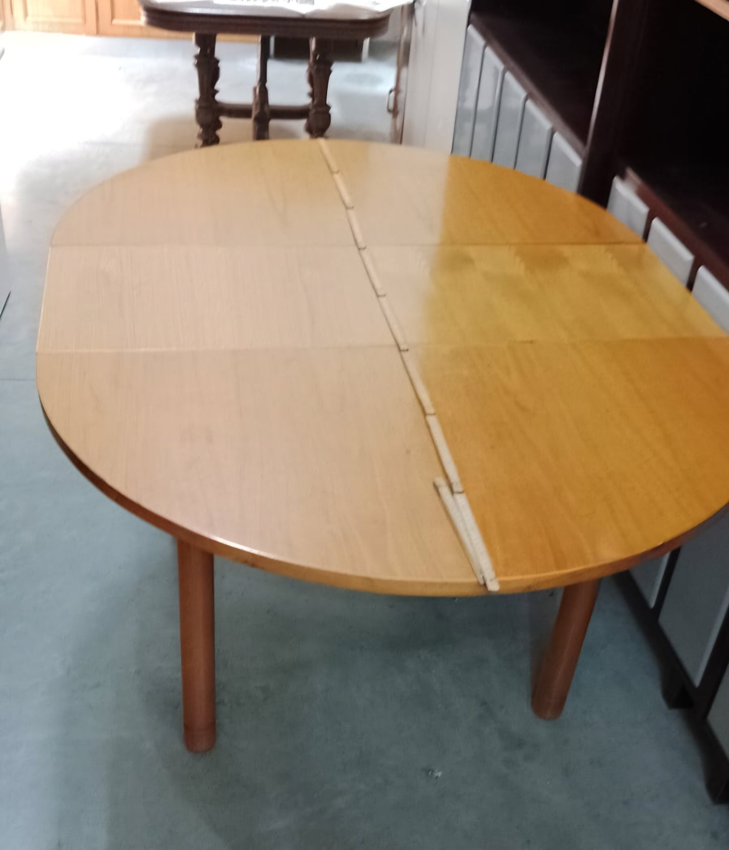 Tavolo Legno Tondo Allungabile