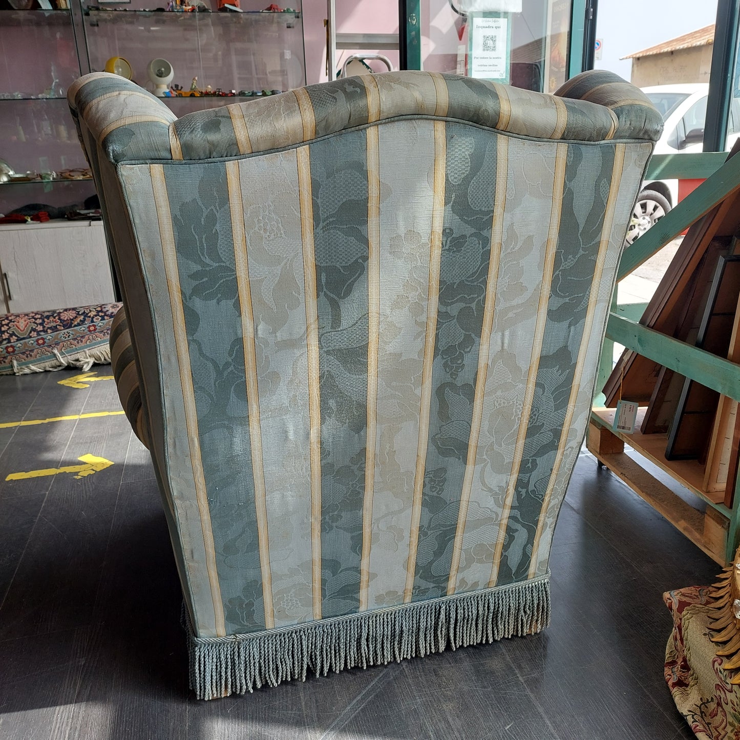 Poltrona* Bergere Con Frange