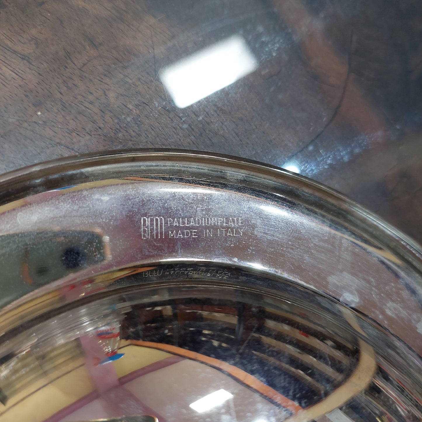 Vassoio Ovale Bfm Palladium Plate Cm34x25