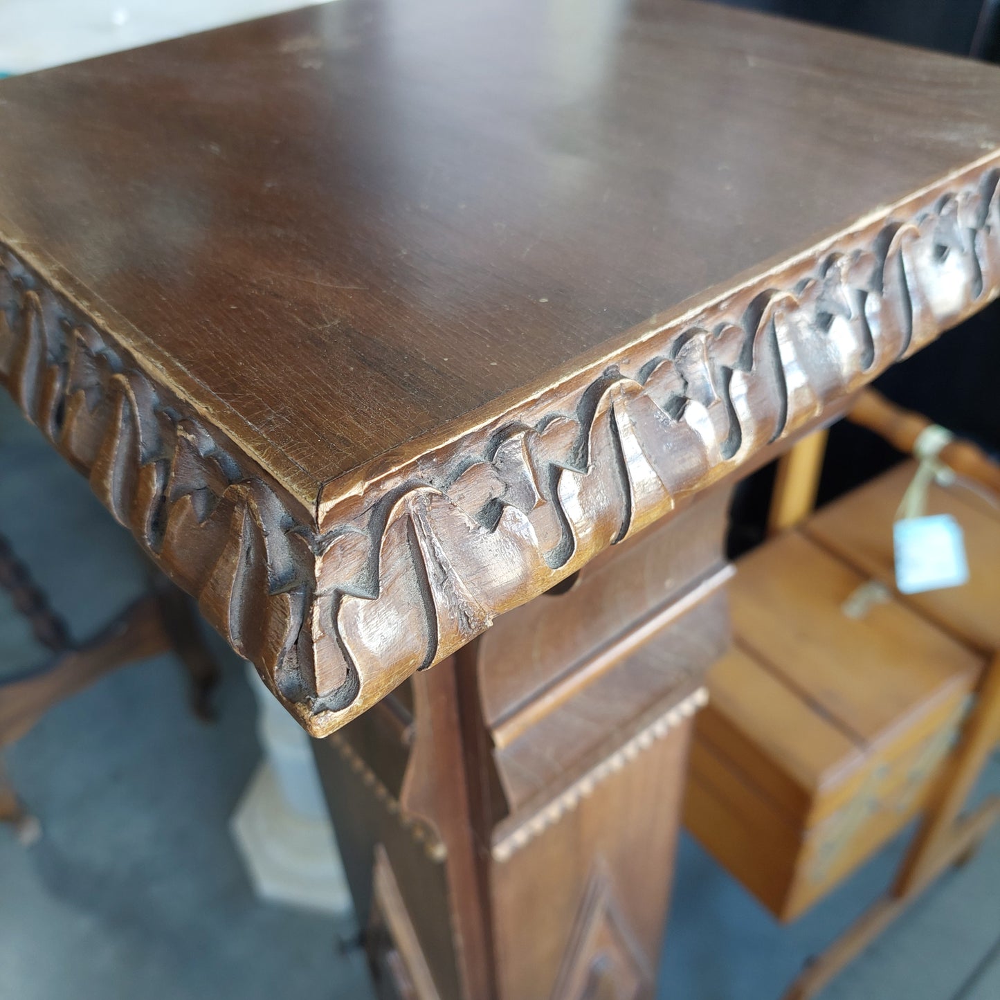 Alzatina Colonna Legno* 1 Sportello Cm 33x33x102h
