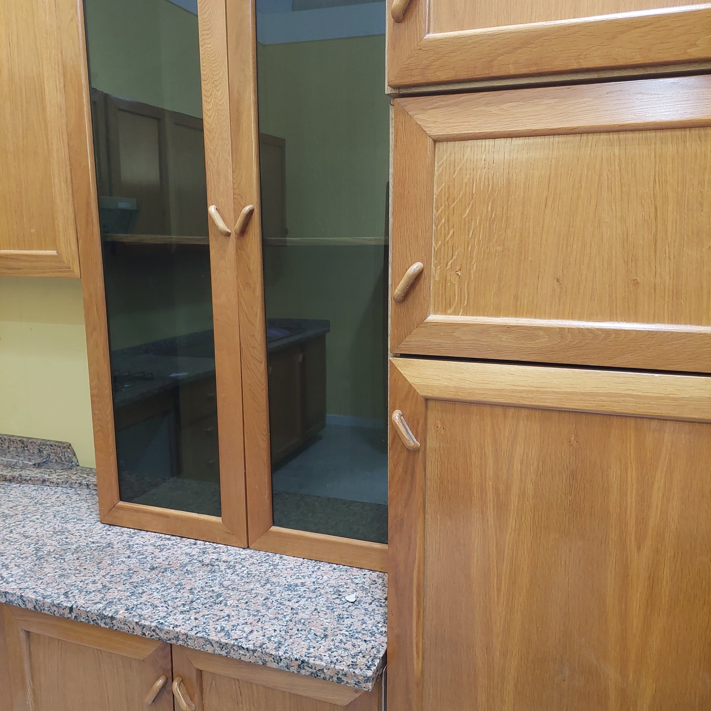 Cucina* Angolare Legno Marmo