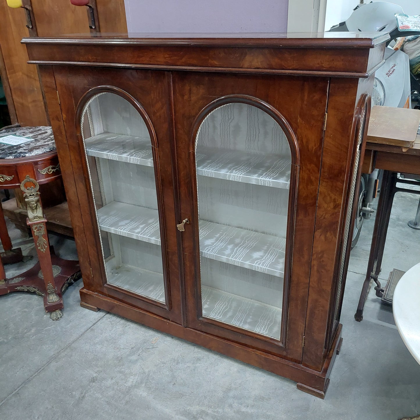 Vetrina St.inglese 2/ante Legno/vetro* '800