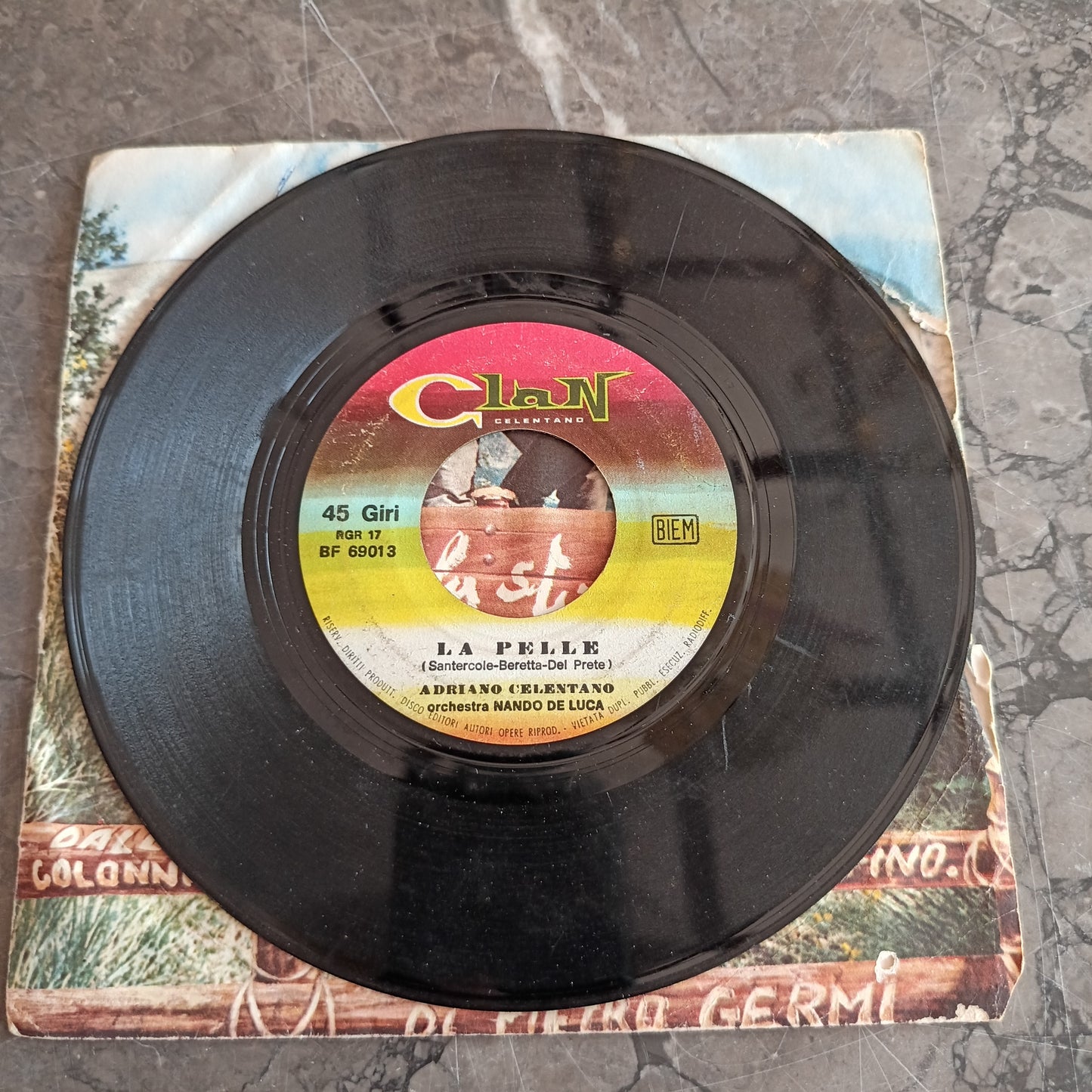 V/la Storia Di Serafino/la Pelle - A. Celentano (45 Giri)*