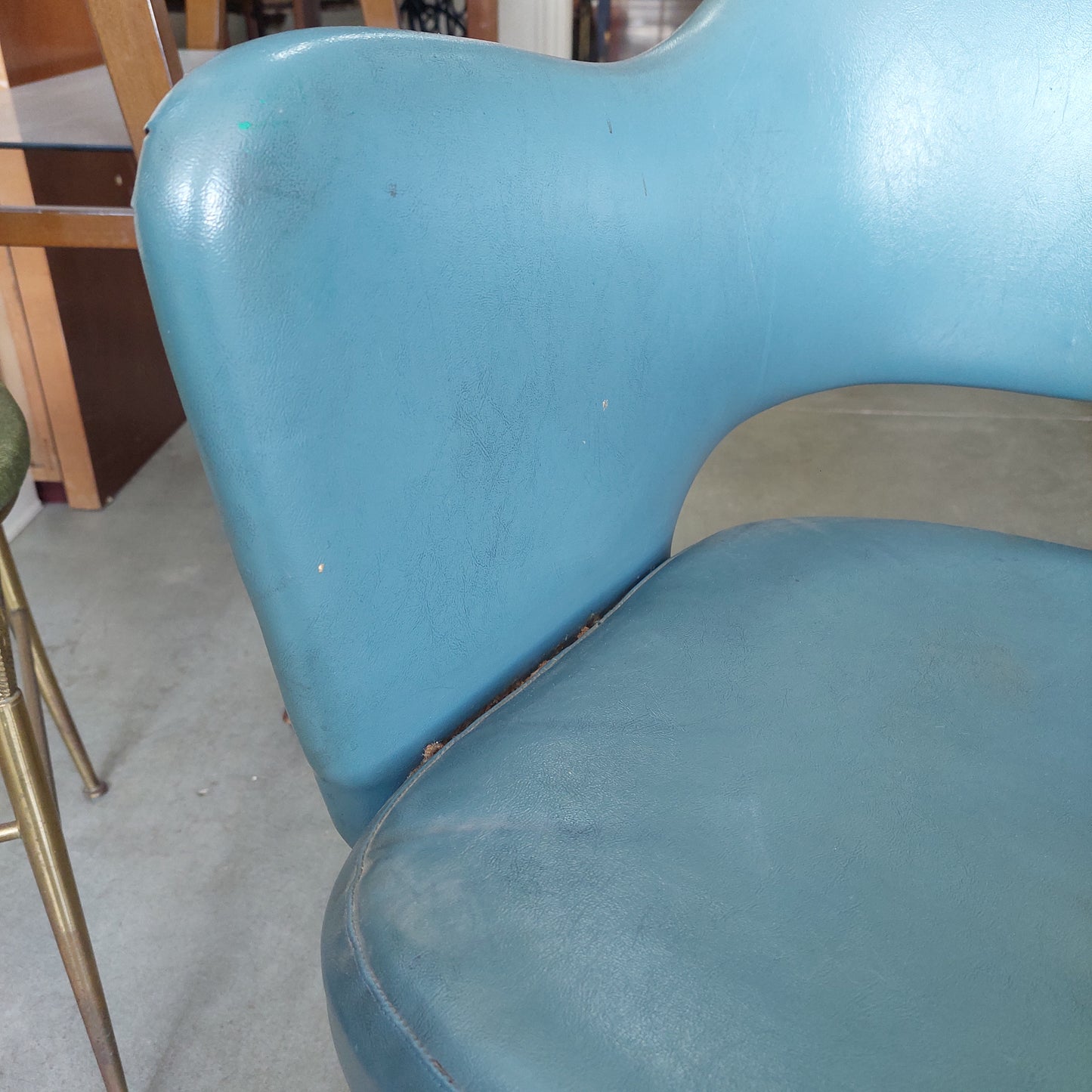 Poltroncina Vintage Blu Anni 60