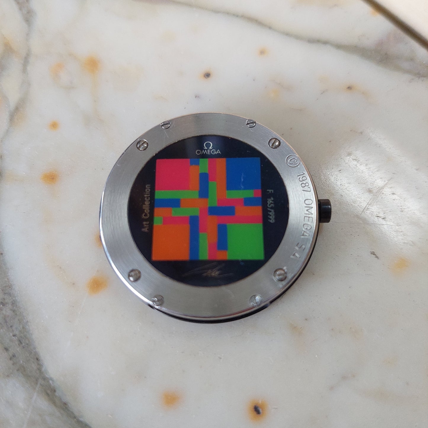 Orologio Omega Art Collection 1987 Edizione Limitata Richard Paul Lohse N?165/999
